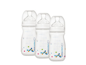 LOT DE 3 BIBERONS 240ML - NATURAL COMFORT - BÉBÉ CONFORT