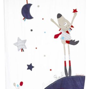Rideau 105 x 180 cm avec pattes comprises MISTER BOUH - SAUTHON