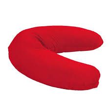 Housse éponge de rechange pour coussin d'allaitement - Rouge - LOOPING