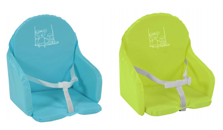 Coussin de chaise avec Sangles - Bleu/Vert - LOOPING