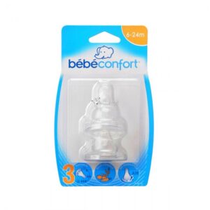 Lot 2 Tétines débit variable -6-24M - MATERNITY col étroit - Bébé Confort