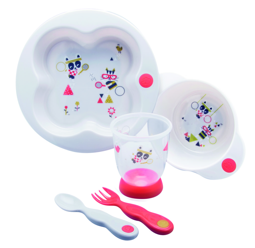 Set repas assiette/bol/gobelet/couverts 2ème âge - SPORT - BEBE CONFORT - Image 2