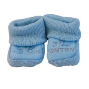 Paire de Chaussons pour bébé J'aime Tonton