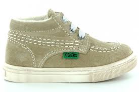 Chaussure Kickers EVERYDAY beige - Pointure 25