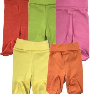 Pantalon naissance à pieds pour Bébé - Fille