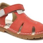 Chaussure Kickers LIKOU rouge gris - Pointure 22