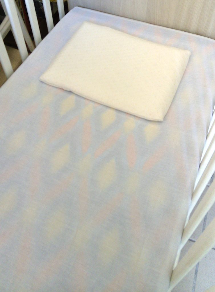 Oreiller Bébé Anti Tête Plate - BAMBINO BLUE