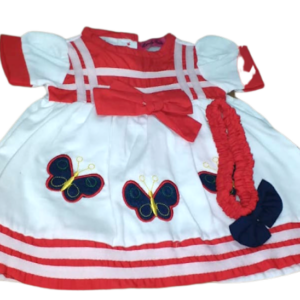 Robe et Bandeau assortis - PAPILLONS
