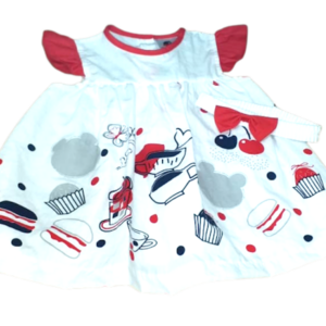 Robe et Bandeau assortis - TEA TIME Rouge