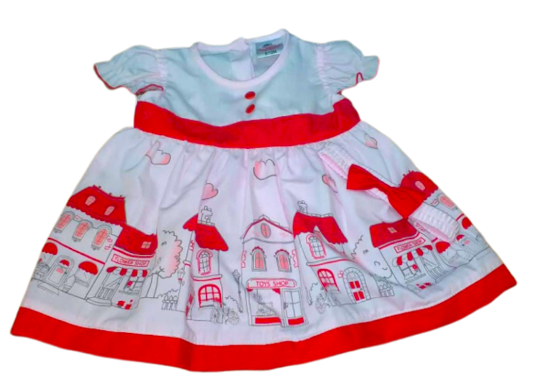 Robe et Bandeau assortis - IN THE CITY Rouge