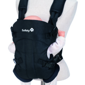 PORTE-BEBE MIMOSO FULL BLACK - SAFETY FIRST