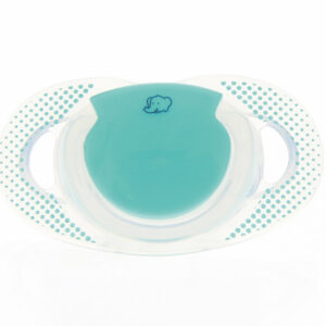 Lot 2 Sucettes Natural Physio 6-18mois - GRAPHIC DOT Turquoise - BBC