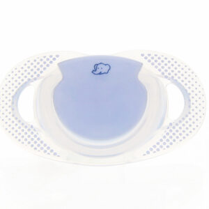 Lot 2 Sucettes Natural Physio 6-18mois - GRAPHIC DOT Bleu - BBC
