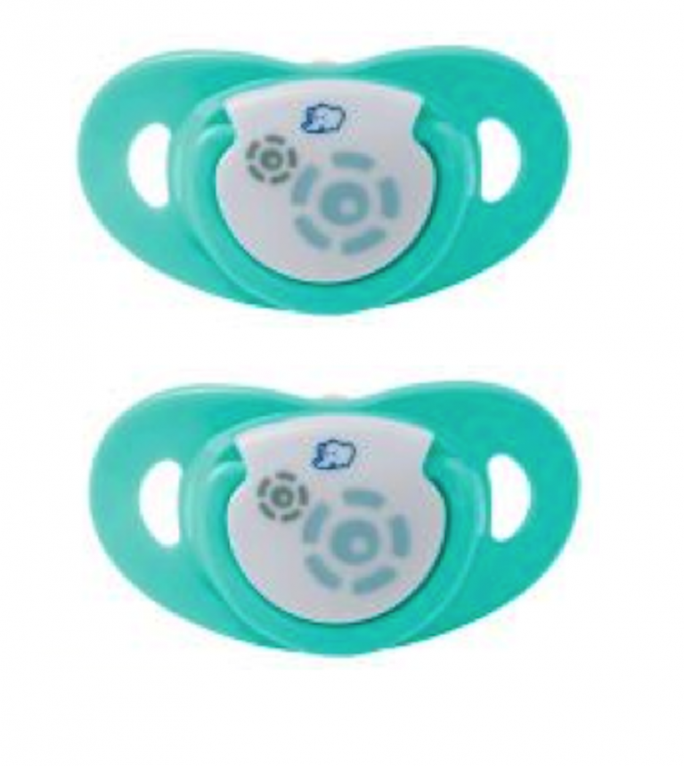 Lot 2 Sucettes Physio 6-18mois - MINERAL Bleu - BÉBÉ CONFORT