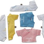 Lot de 2 Bodies 0/6 mois "Bonheur" - Les CHATOUNETS
