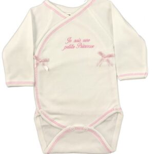 Body Brassière manches longues "Princesse"