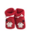 Paire de Chaussons naissance à Motifs brodés - COULEUR - Image 4