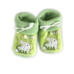 Paire de Chaussons naissance à Motifs brodés - COULEUR - Image 5