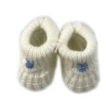 Paire De Chaussons Tricottés pour Bébé