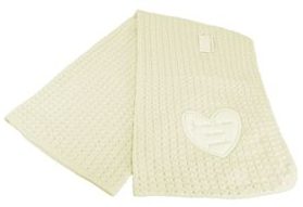 Couverture crochet "Rêve de mes Parents" - Beige - FRUIT DE MA PASSION