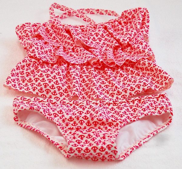 Tankini a volant best sale