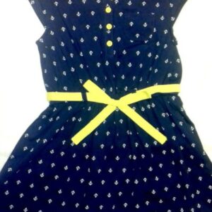 Robe Débardeur Ceinture - Bleue Marine/Fluo - CARTER'S