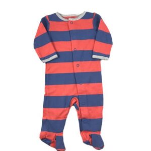 Grenouillère bébé coton - Grandes rayures - CARTER'S