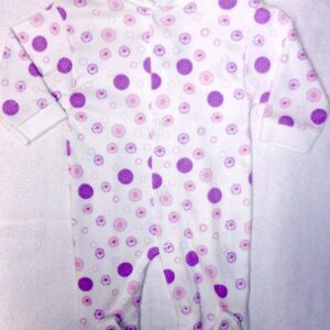 Grenouillère bébé blanche à motifs - Pékin - 6-9MOIS - AADVARK