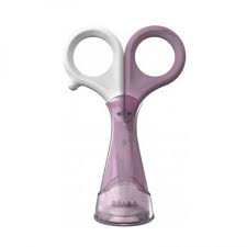 Ciseaux à ongles bébé - Poudre Rose - BÉABA