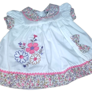 Robe et Bandeau assortis - CHAMPÊTRE Rose