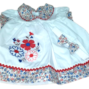 Robe et Bandeau assortis - CHAMPÊTRE Rouge