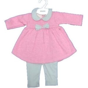 Robe et Legging assortis - Rose et Gris