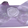 bandeau bébé blanc noeud à paillettes