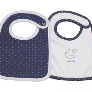 LOT DE 2 BAVOIRS - MERLIN - BABY WEAR - SAUTHON