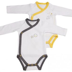 Lot 2 Bodies Brassière - BABYFAN Baby Wear - SAUTHON