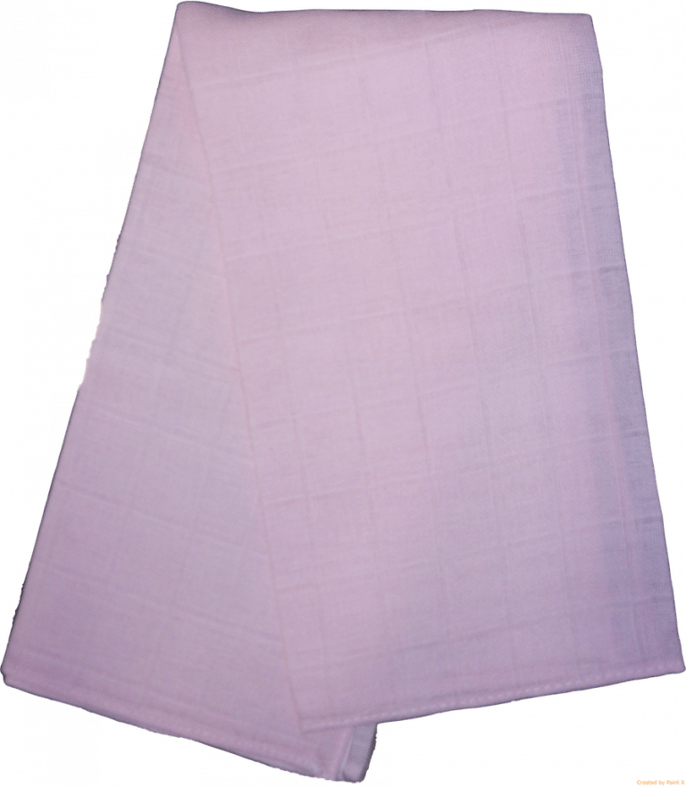 Les Langes/couches en coton tissé - Uni Rose - MIGNON