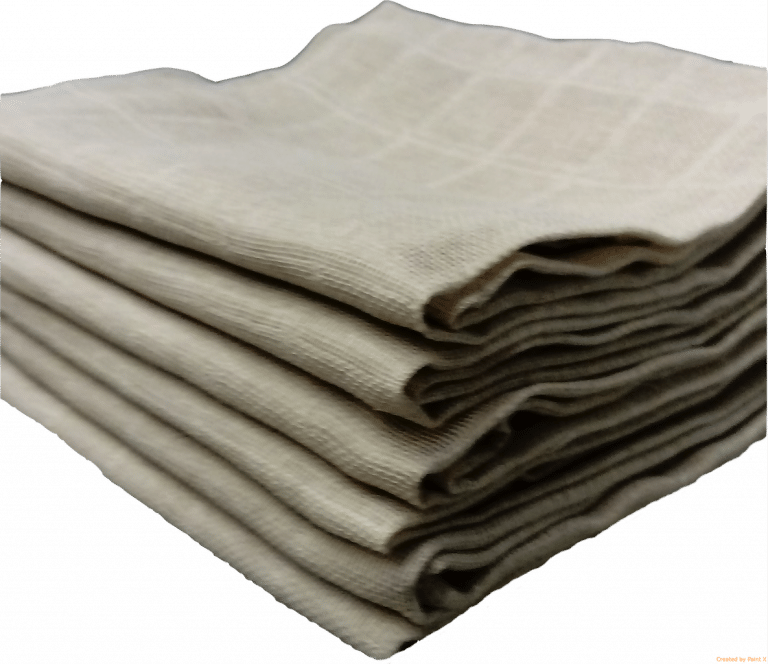 Les Langes/couches en coton tissé - Uni Taupe - MIGNON - Image 2