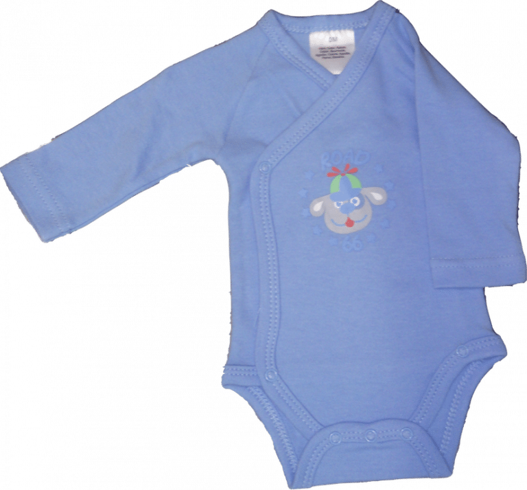Lot 2 Bodies Brassière Manches Longues "ROAD" - Bleu/Blanc - Image 3