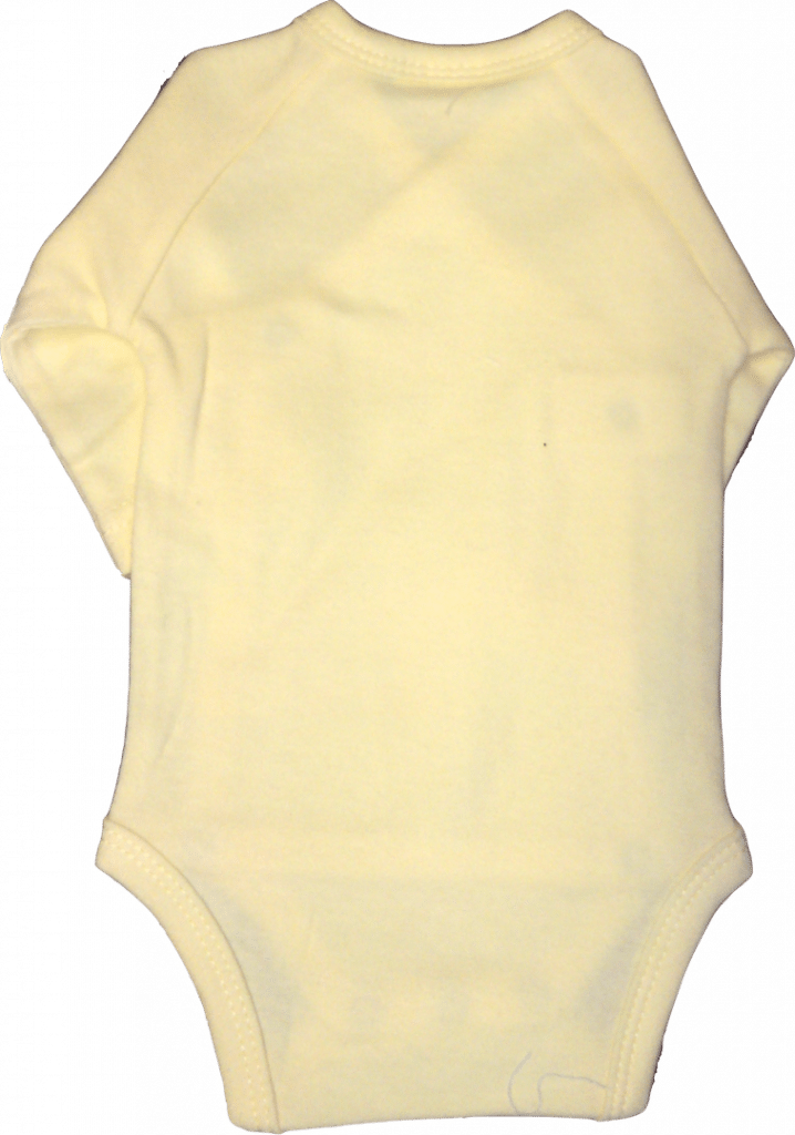 Lot 2 Bodies Brassière Manches Longues "ROAD" - Bleu/Jaune - Image 3