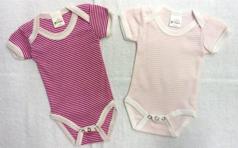 Body Manches Courtes 100% Coton - RAYE ROSE