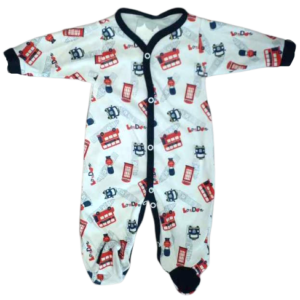 Grenouillère bébé coton - Camion - FDMP