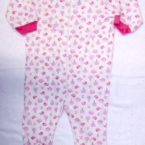 Grenouillère bébé coton blanche à motifs 3/6m - Chouette - GERBER
