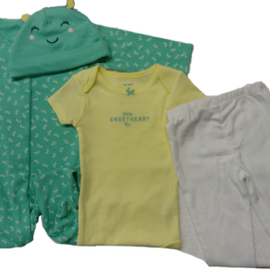 Set Pyjamas 4 Pièces - LIBELLULE - 6 MOIS - CARTER'S