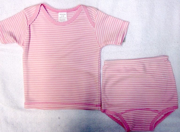 Ensemble t-shirt et culotte bébé 12/18 mois - Rose - FRUIT DE MA PASSION - Image 2