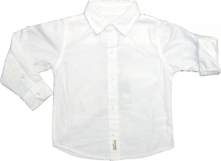 Ensemble Garçon Chemise Vestons et Foulard - Blanc/Marron - Image 2