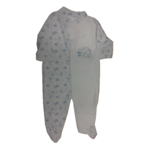 Grenouillère bébé coton VOITURE - 6 mois