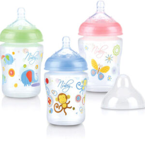Biberon Rhythm Zero Air 180ml - Natural Touch - NUBY