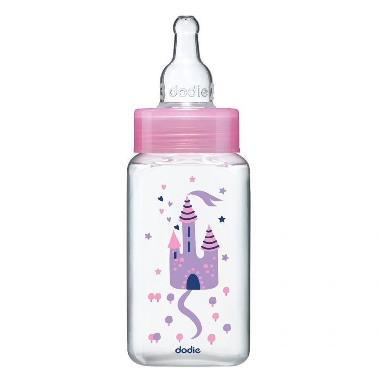 Mon Biberon 150 ml Col Étroit - Princesse Rose - DODIE - Image 2