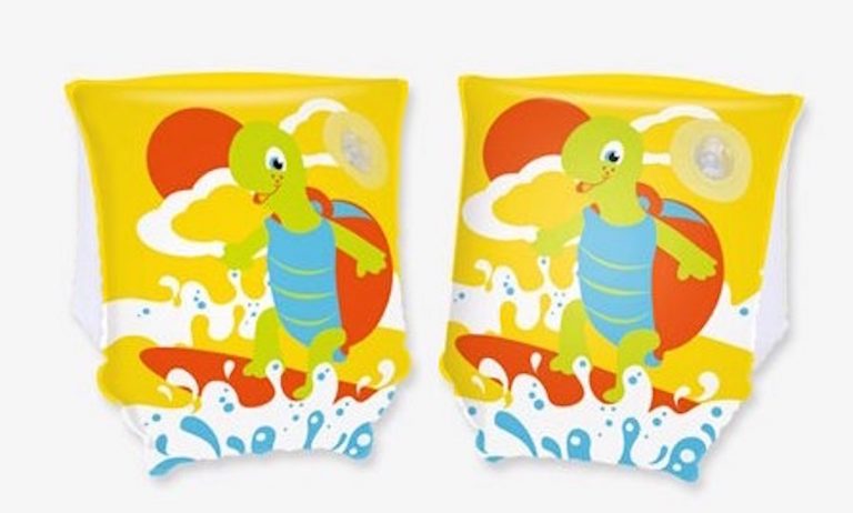 Paire de Brassards - Tortue Jaune - BESTWAY