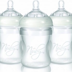 Lot 3 Biberons Souples 210ml - Natural Touch - NUBY